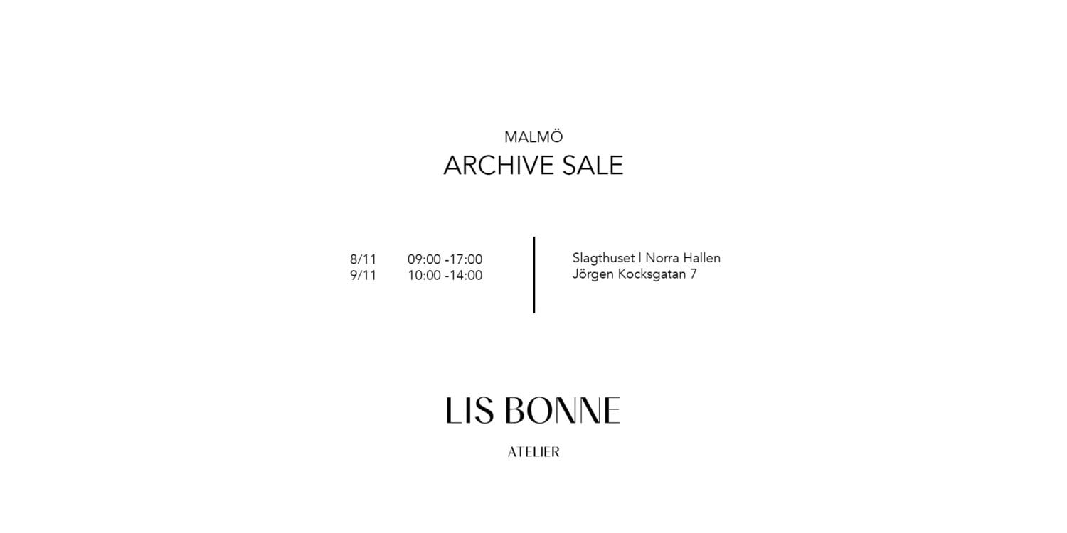 Lis Bonne Atelier | Archive Sale